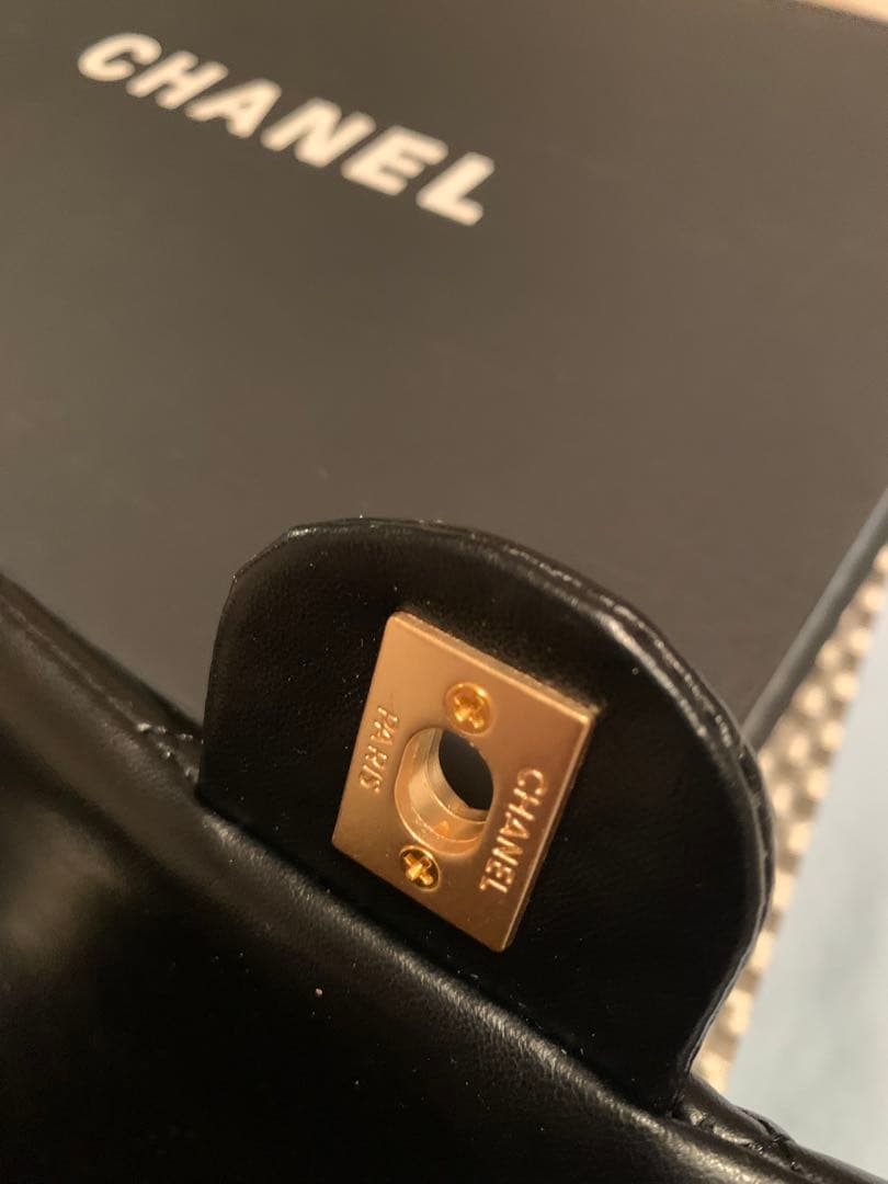 CHANEL シャネル ブラック ショルダーバッグ ノベルティ マトラッセ