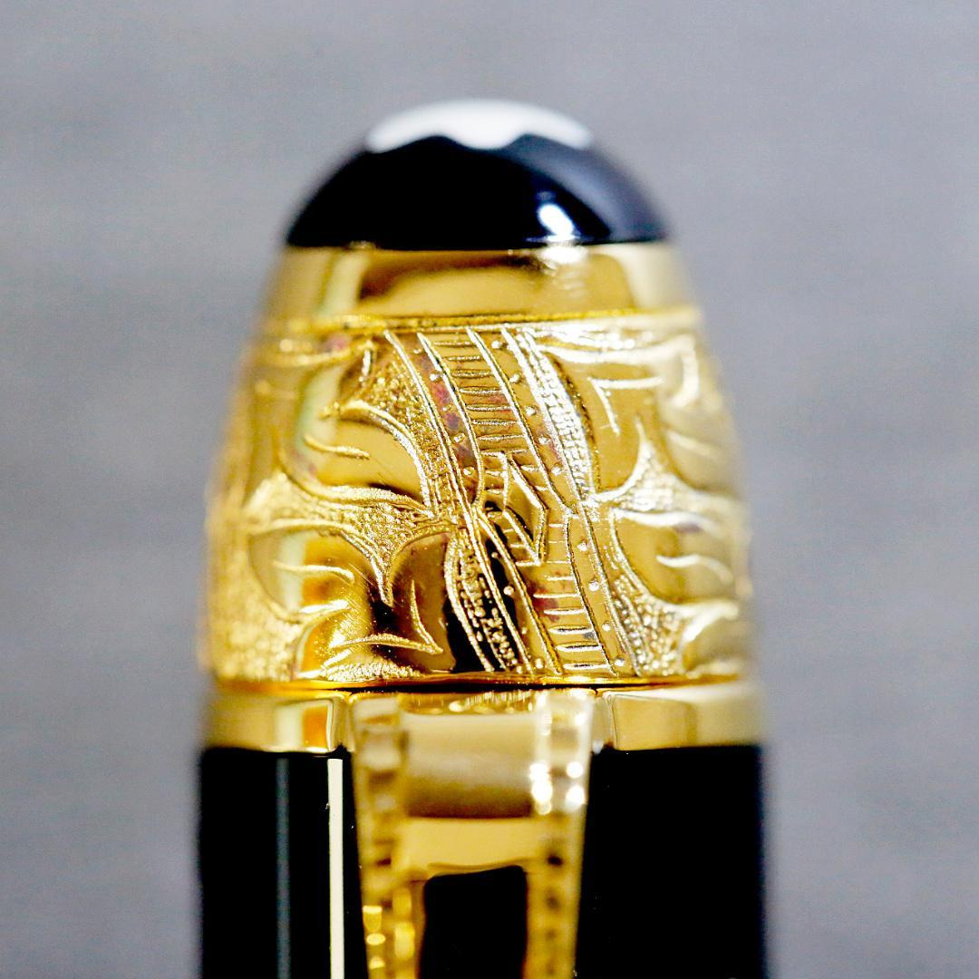 【極美品 送料込み】モンブラン 万年筆 ボルテール 作家シリーズ １９９５年