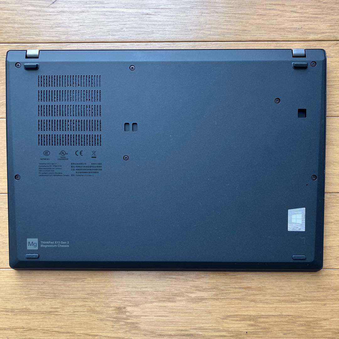 Windowsノート本体 ThinkPadX13/Win11/i5/16GB/256GB/MsOffice