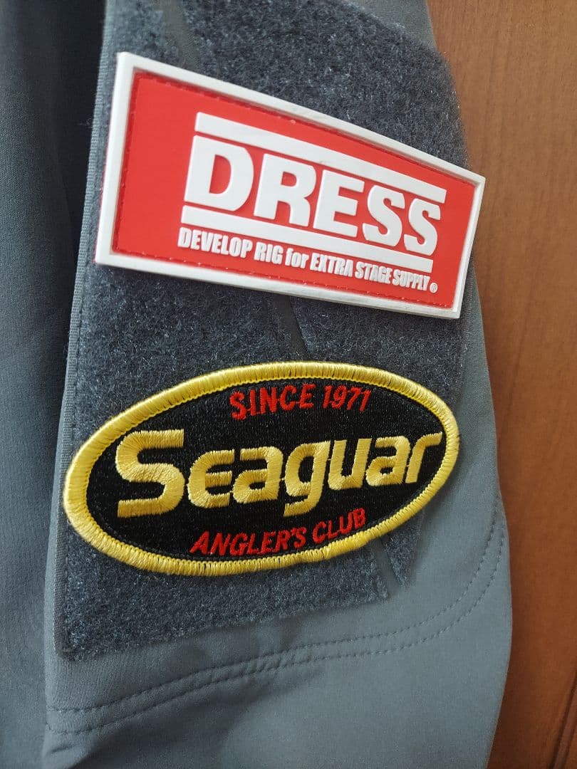 DRESS フード付きグレージャケット Mサイズ