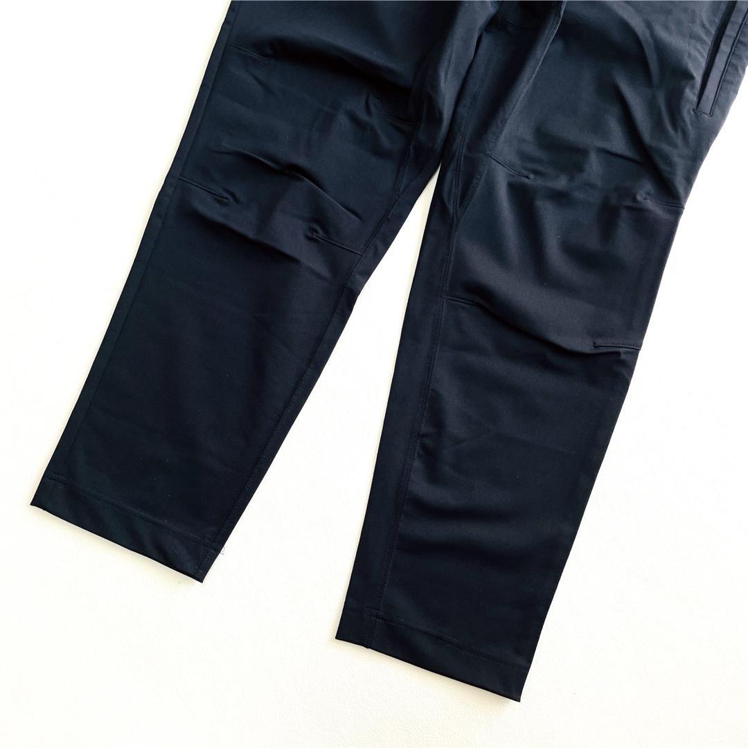 6738【美品】TFW49 アンクルカーゴパンツ　22AW ブラック ゴルフ