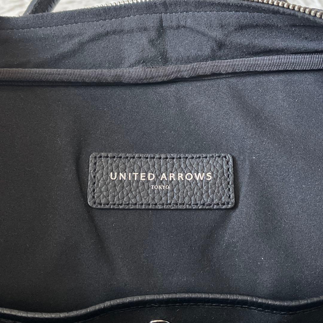 ⭐️極美品⭐️　ユナイテッドアローズ　ビジネスバッグ　ブリーフケース　ブラック