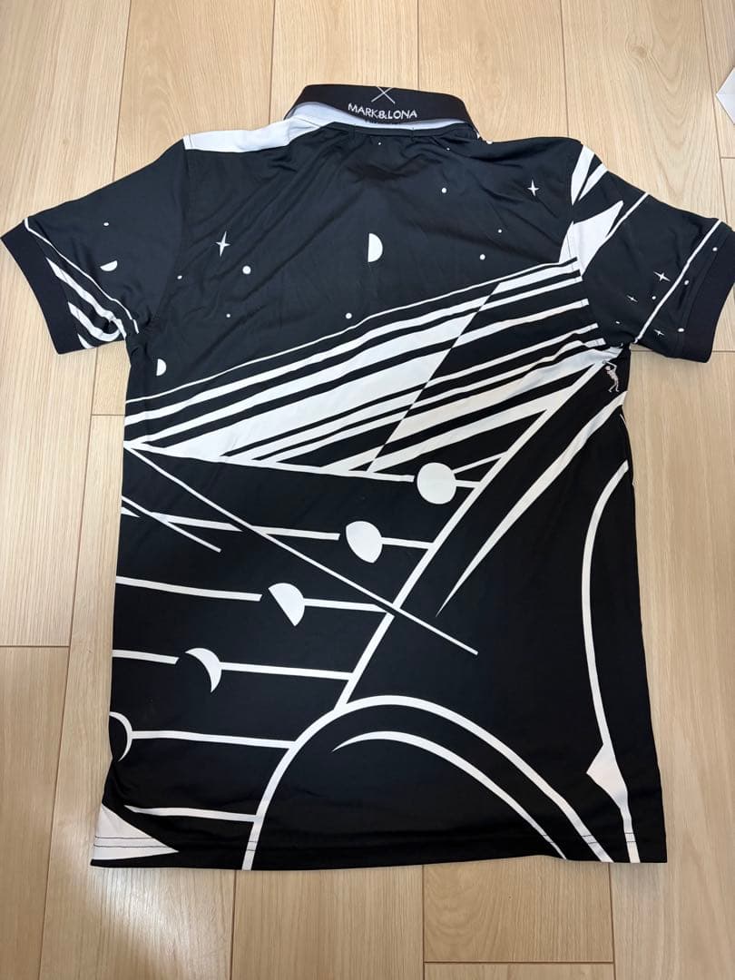 MARK & LONA TOMMII LIMコラボ　宇宙デザイン ポロシャツ