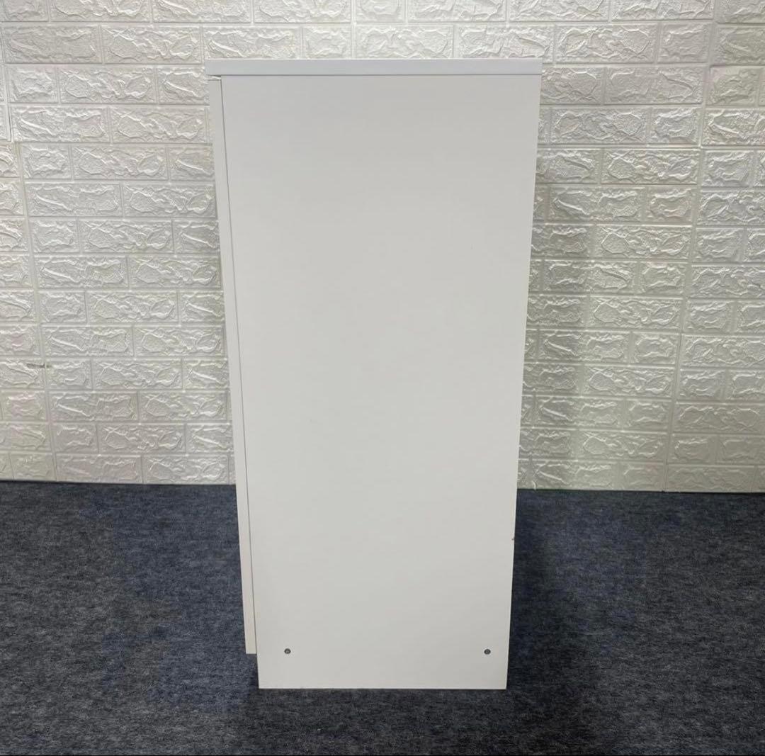 最終値下げ　ニトリ レンジ台 白 スリム 食器棚 キッチンカウンター ボード