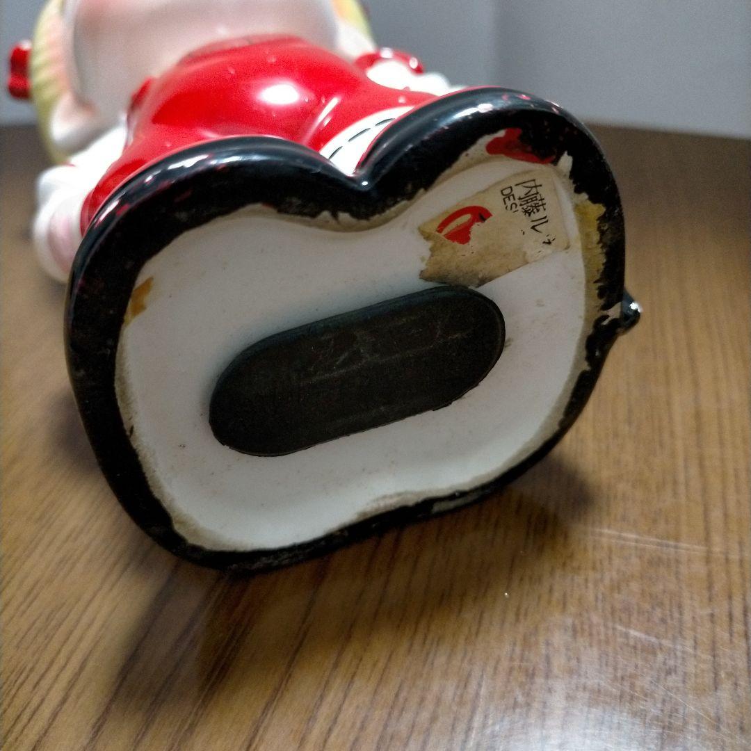 レア！内藤ルネ 貯金箱 陶器 女の子