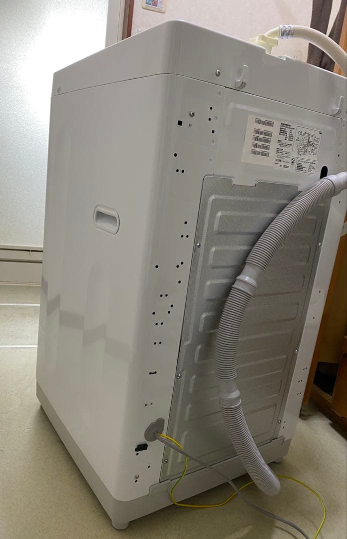 超美品 全自動洗濯機 6.0kg コジマオリジナル2025年製 着払いの商品です