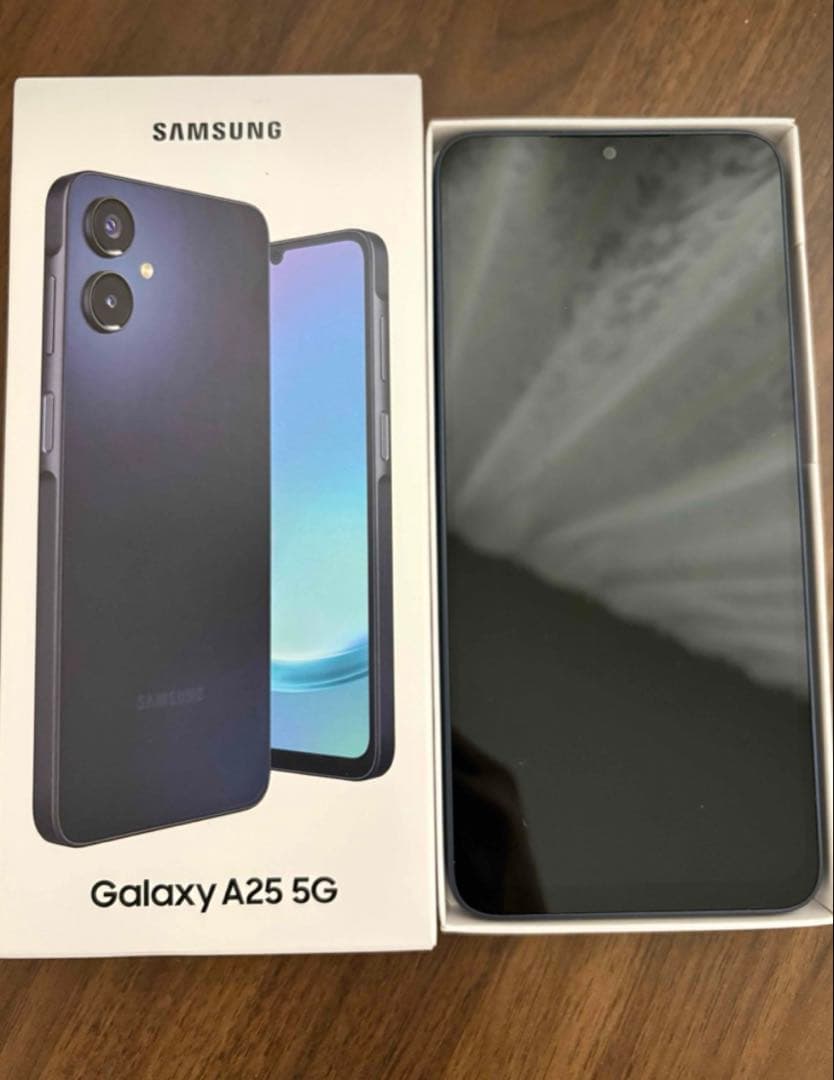 Samsung Galaxy A25 5G ブルー/ブラック