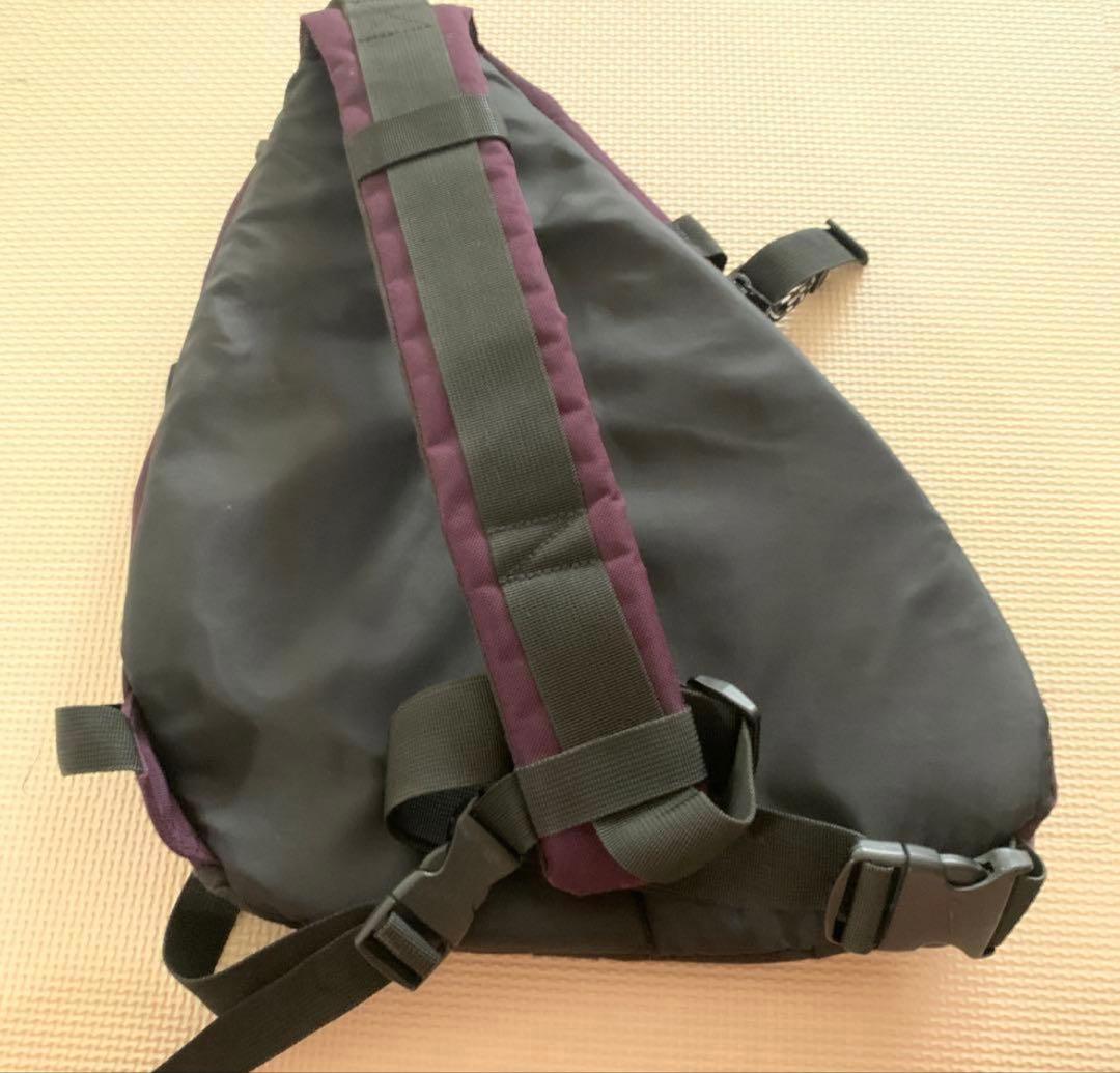 00s NIKEワンショルダーバッグ 刺繍 スリング Y2K 銀タグ 白タグ