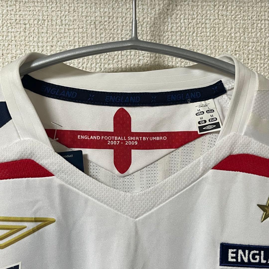 【新品タグ付き】 アンブロ　イングランド代表　ジェラード　ユニフォーム　背番号4