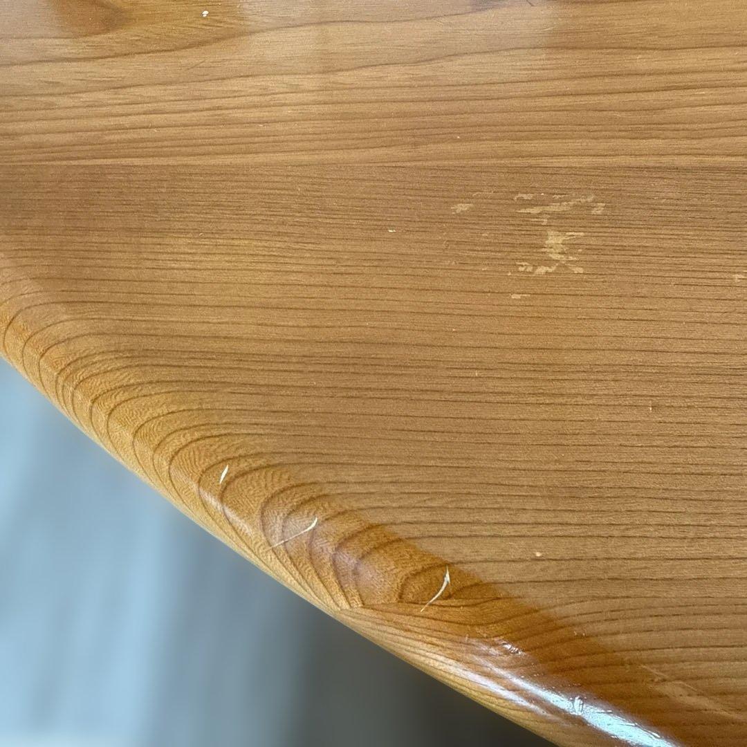 カリモク　大円卓　座卓　円卓　ちゃぶ台　テーブル　リビングテーブル　座敷テーブル