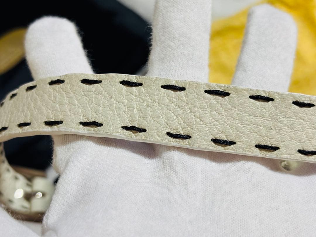 【ヴィンテージ】フェンディ　FENDI 刺繍 バッグ バケット バゲット　花