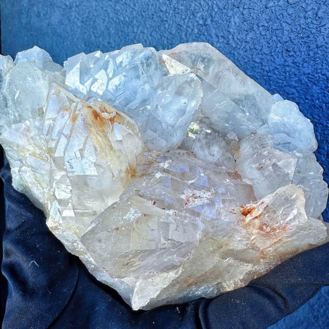 希少❗️高級品 ❗キラキラ☆超綺麗♡超強いパワー ヒマラヤ水晶クラスターA1484