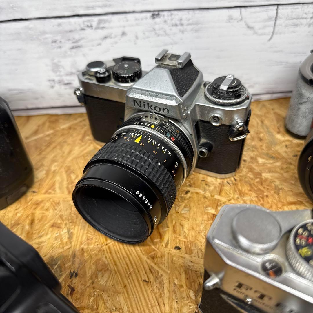 一眼レフカメラ まとめ 【ジャンク】 PETRI Nikon FUJIFILM