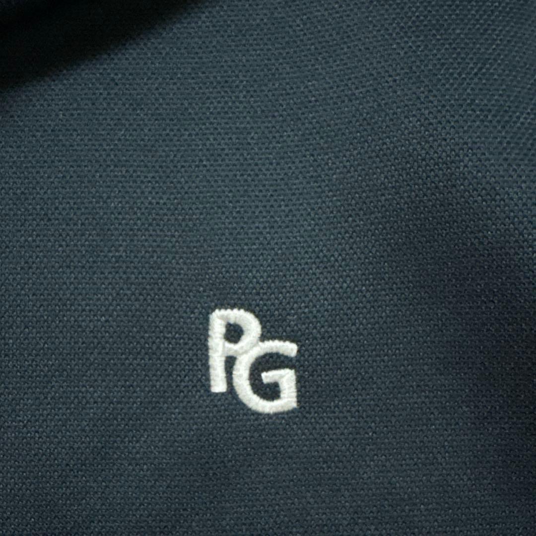 パーリーゲイツ★中厚手ストレッチ★ロゴ多め★モックネック【メンズ サイズ5（L】