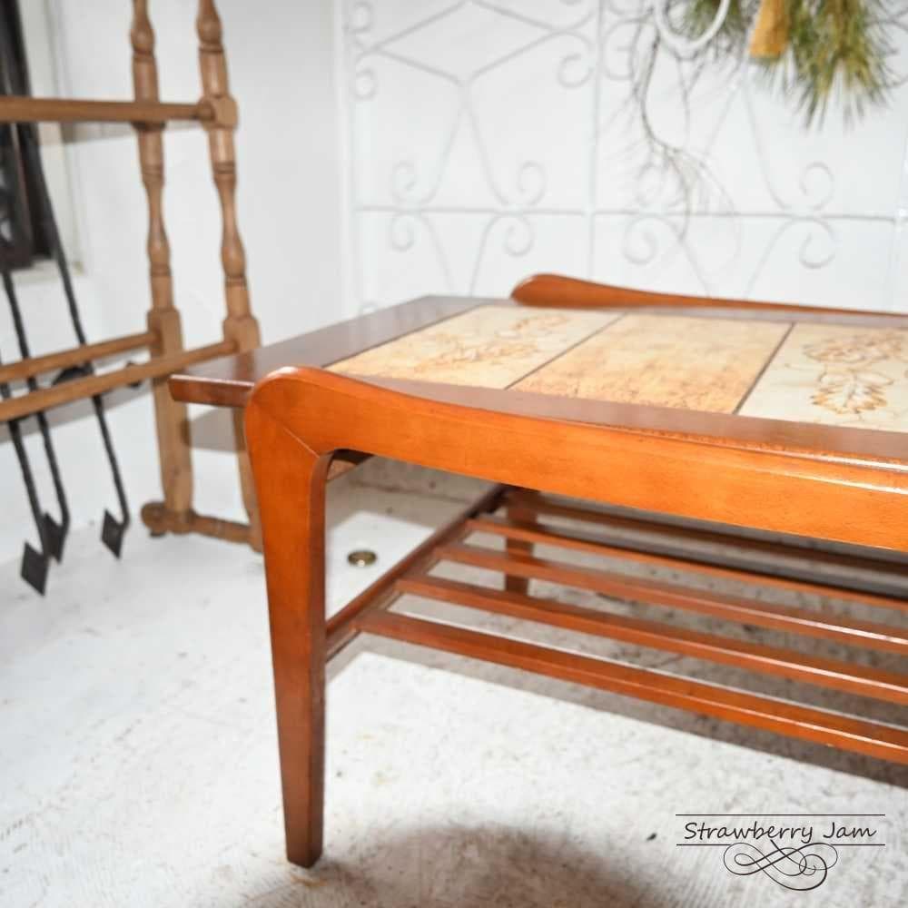 L3705-38 北欧ヴィンテージ デンマーク コーヒーテーブル タイル 北欧