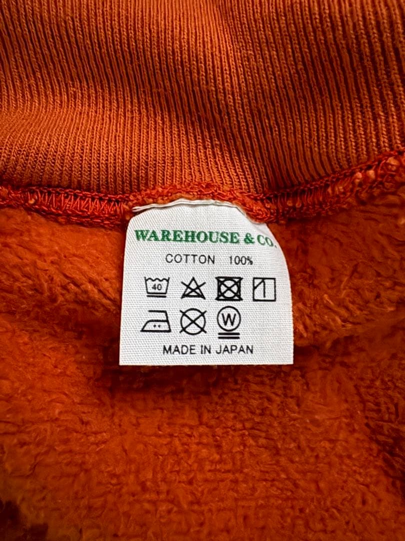 WAREHOUSE ウエアハウス　Lot 403-PLAIN ダークオレンジ