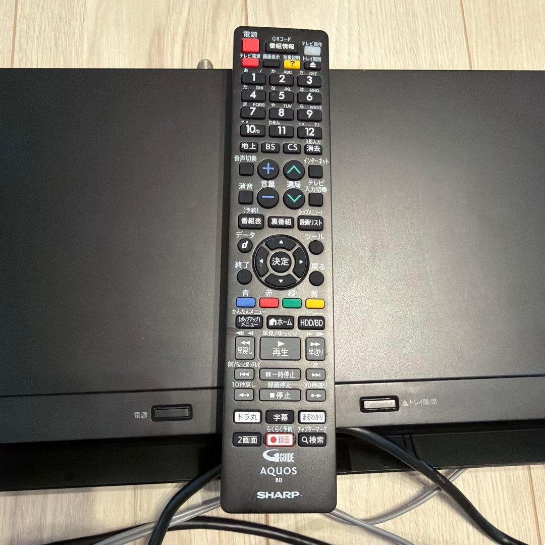 SHARP BD-NW520 ブルーレイレコーダー【ジャンク品】