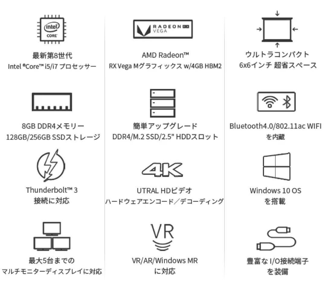 新品 Higame 超高性能 小型パソコン デスクトップ PC