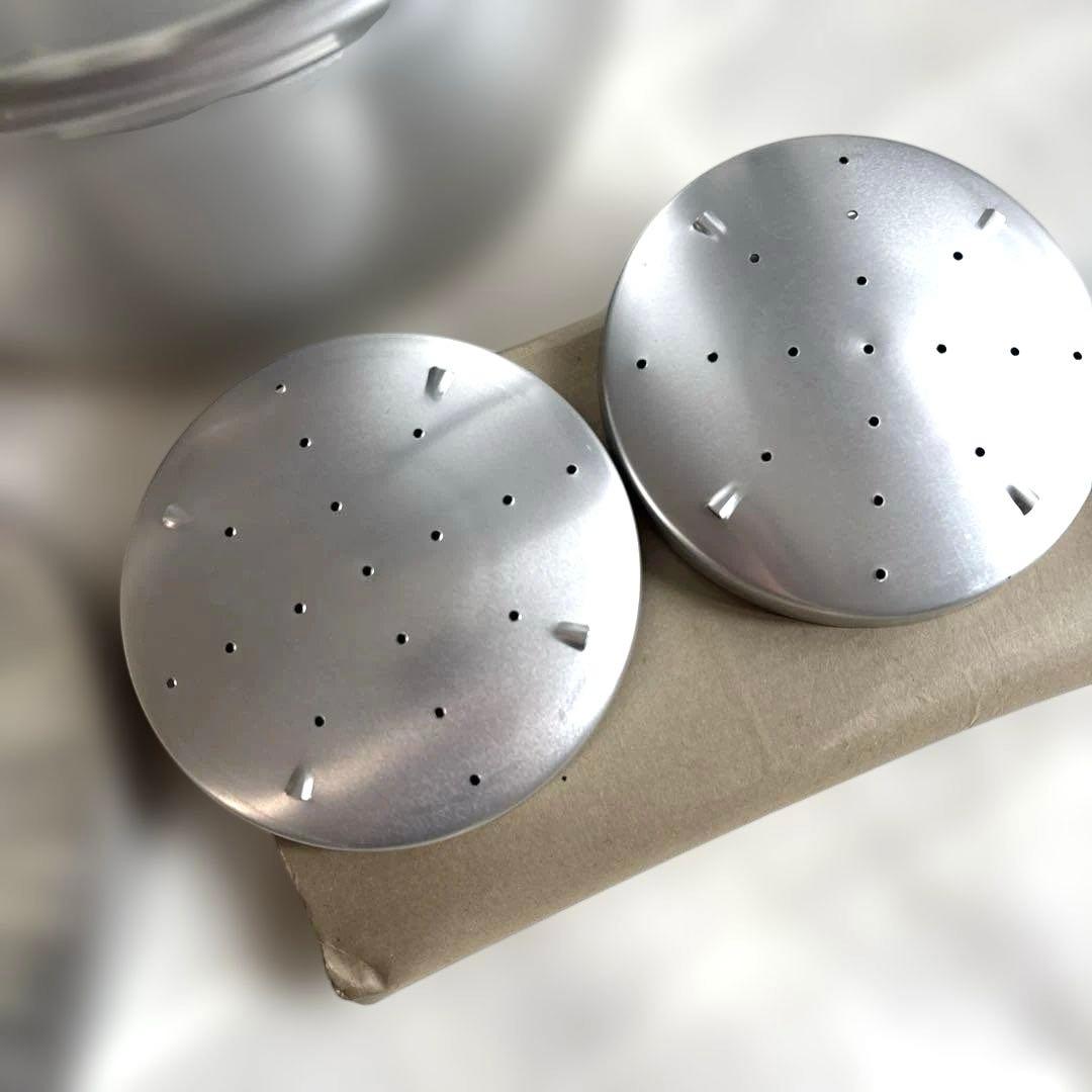 【展示未使用】蒸し鍋　ホクセイ　アルミ ジェットスチーマ　蒸し器 深鍋 28cm