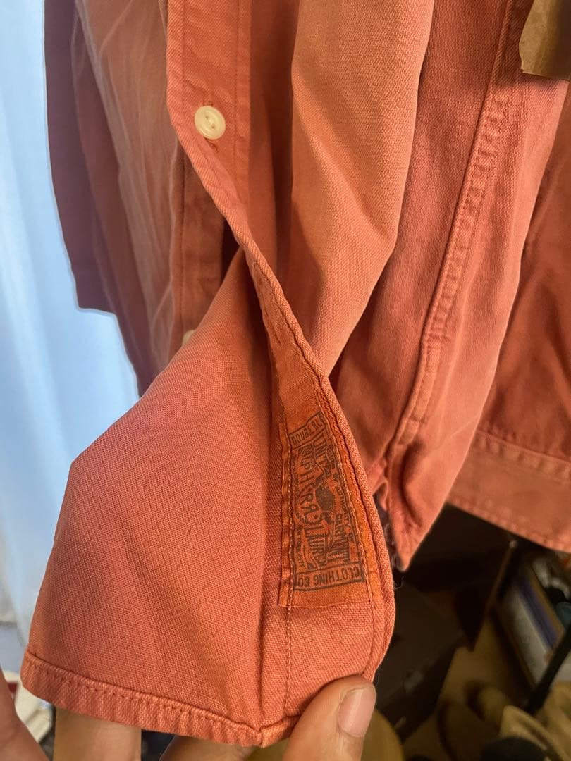 タグ付け、ダブルラルフローレンRRLシャツ