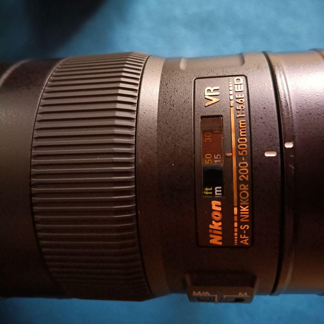 【美品】Nikonズームレンズ　AF-S NIKKOR 200-500mm