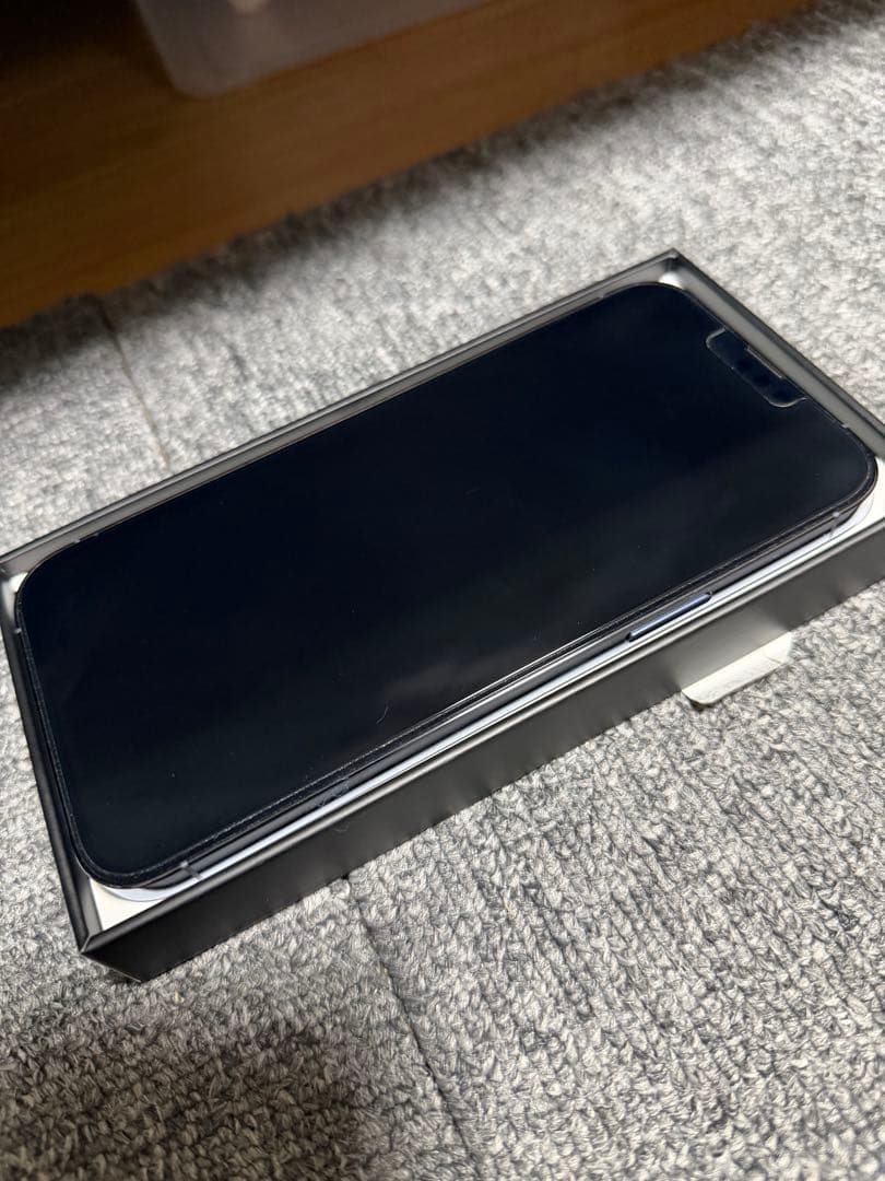 【美品】Apple iPhone 13 Pro Max 本体 シエラブルー