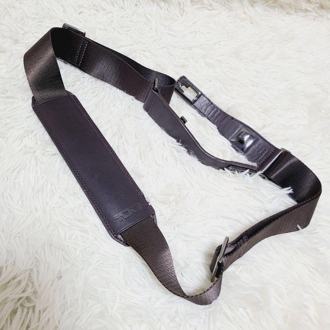 【希少】TUMI　ビジネスバッグ　ロゴ型押し　オールレザー　2WAY　A4収納