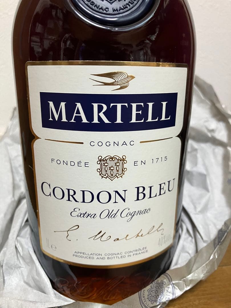 【未開封】ブランデー　MARTELL CORDON BLEU 1L