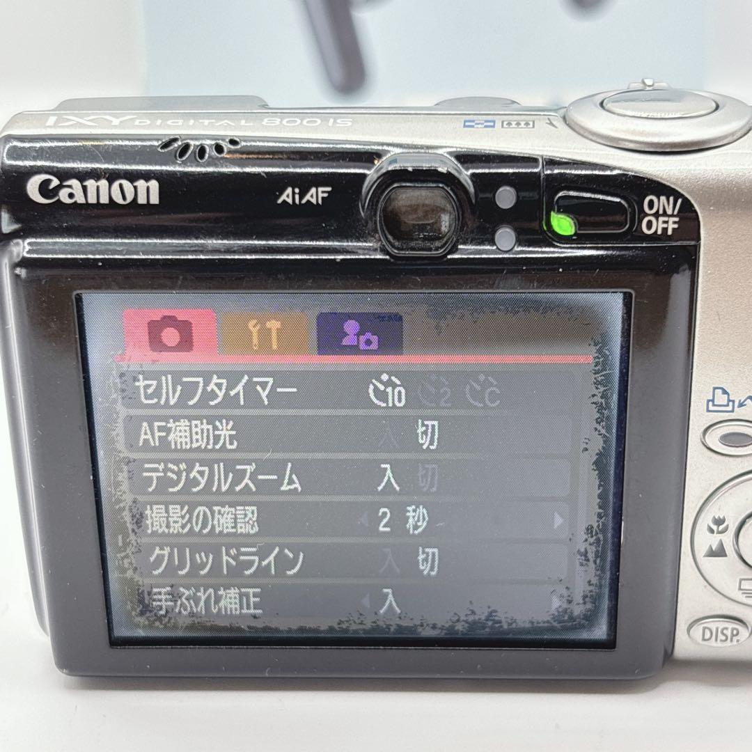Canon IXY DIGITAL 800 IS キャノン デジカメ コンデジ