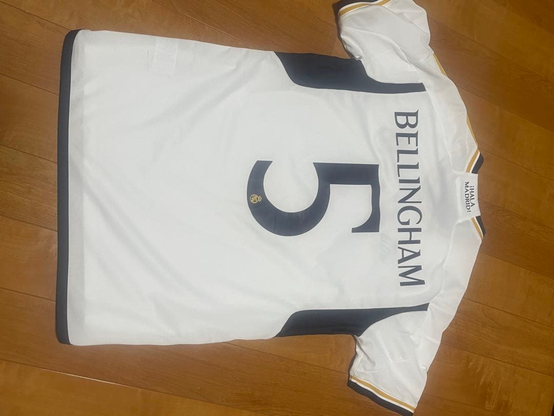 レアル・マドリード　ユニフォーム　半袖　ジュード・ベリンガム