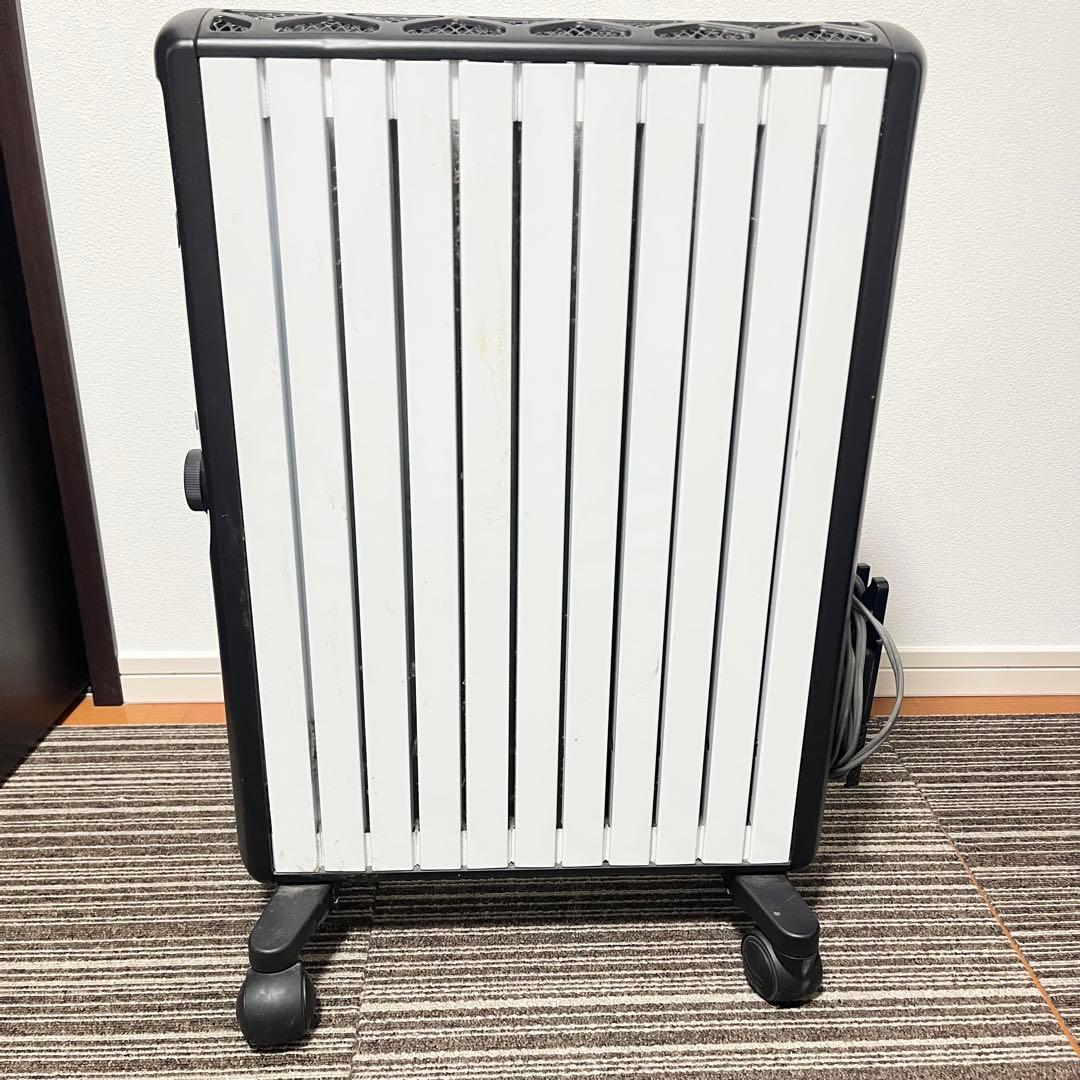 DeLonghi オイルヒーター MDHU15-BK エコモード搭載