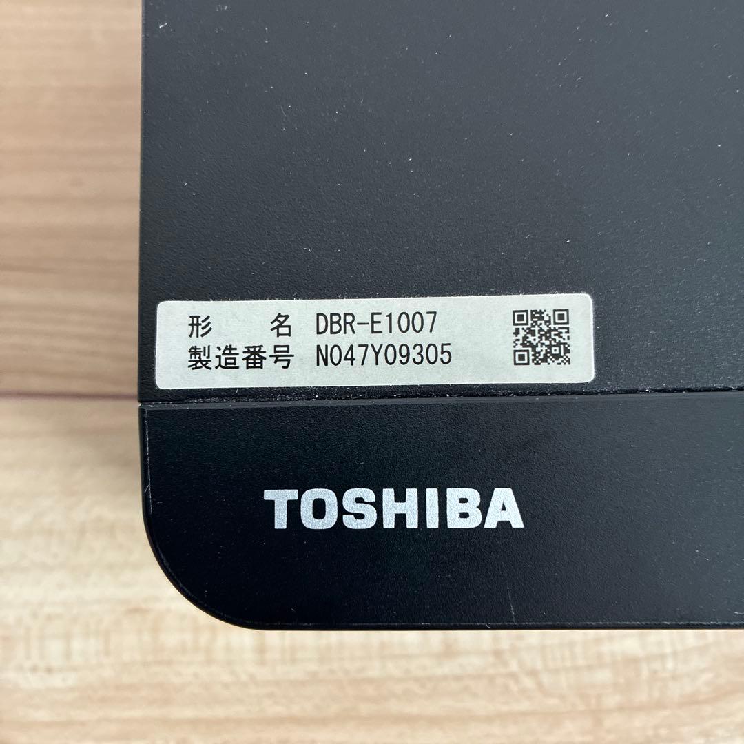 TOSHIBA REGZA DBR-E1007 Blu-rayレコーダー
