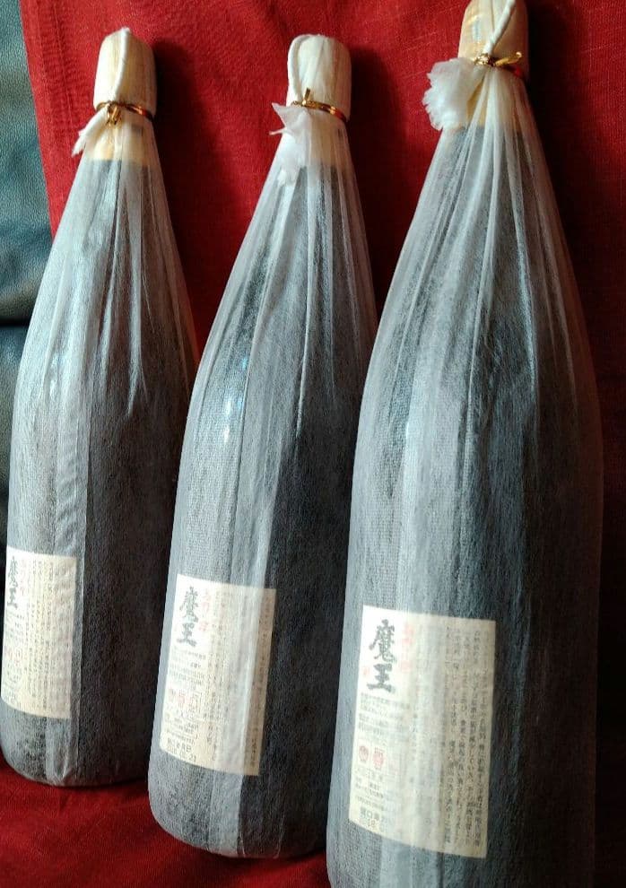 ⬛バラ売り可能♥プレゼントに【入手困難】レア・プレミアム♦【古酒銘酒　魔王】３本