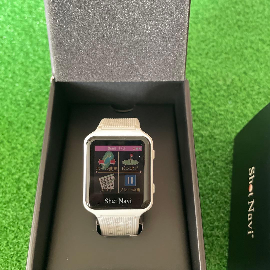 Shot Navi AIR(ショットナビ) ホワイト タッチパネル