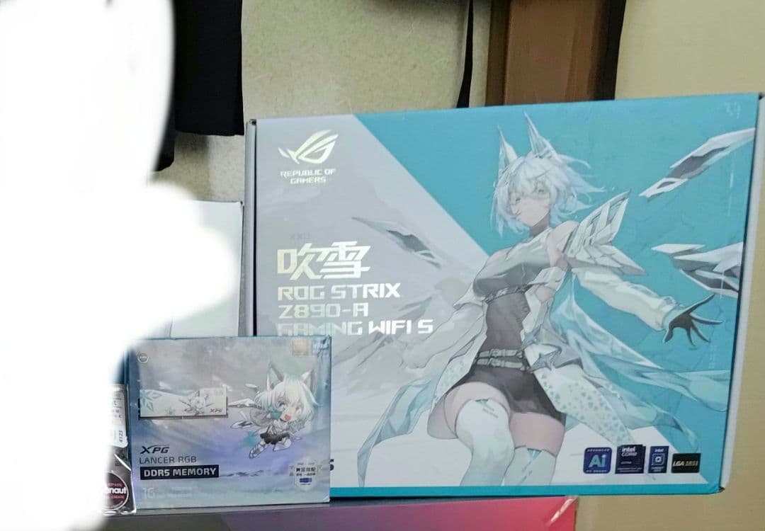 ASUS ROG Z890-A GAMING WiFi S 吹雪