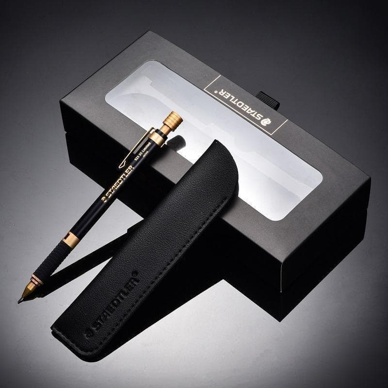 【中国限定 廃番稀少】ステッドラー 925 35 シャープペン ブラックゴールド