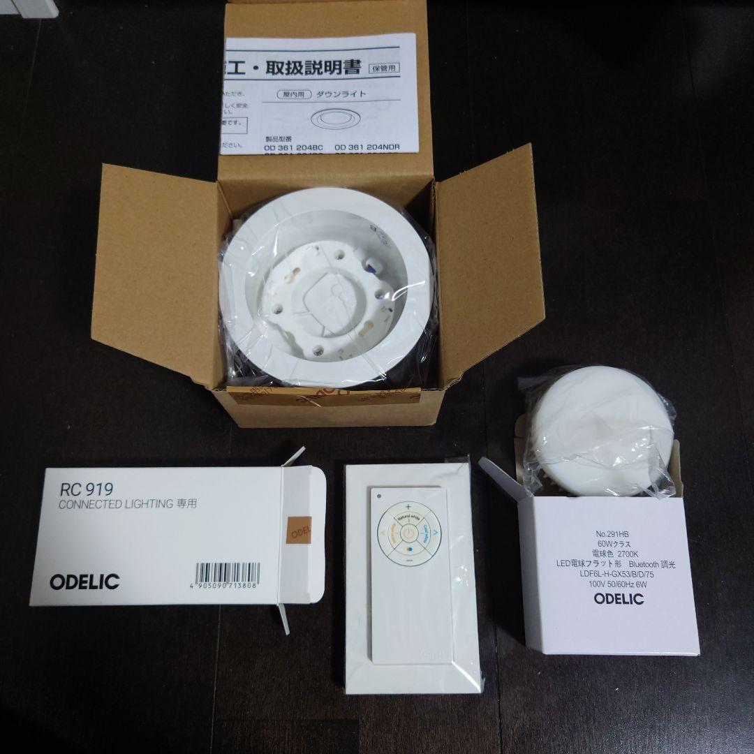 SY 100Φダウンライト8台&リモコン2個