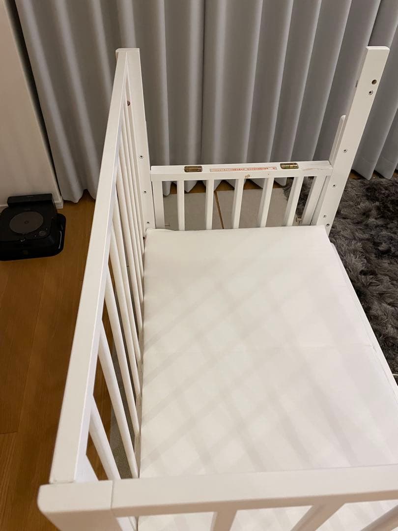 そいねーる　ミニ soinel ホワイト ベビーベッド マットレス付き