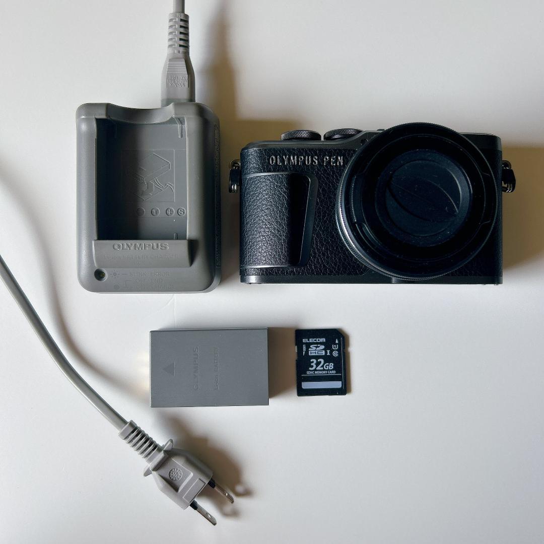 【OLYMPUS E-PL10 ミラーレス一眼カメラ　ブラック】スマホ転送