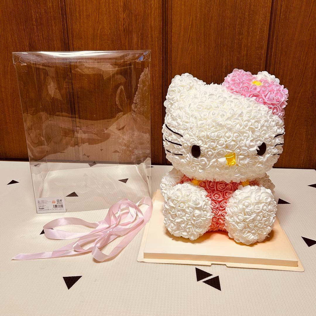 Hello kitty サンリオ ハローキティ フラワーローズアレジメント 造花