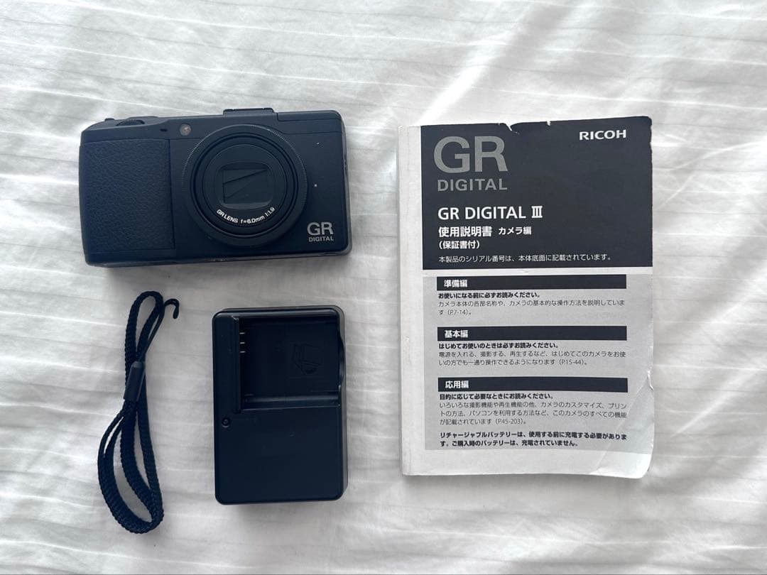 【美品】RICOH GR DIGITAL Ⅲ