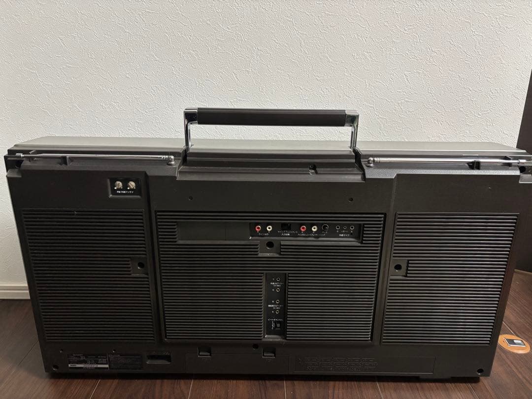 SHARP GF-999 ラジカセ おまけでマイク付き　西春