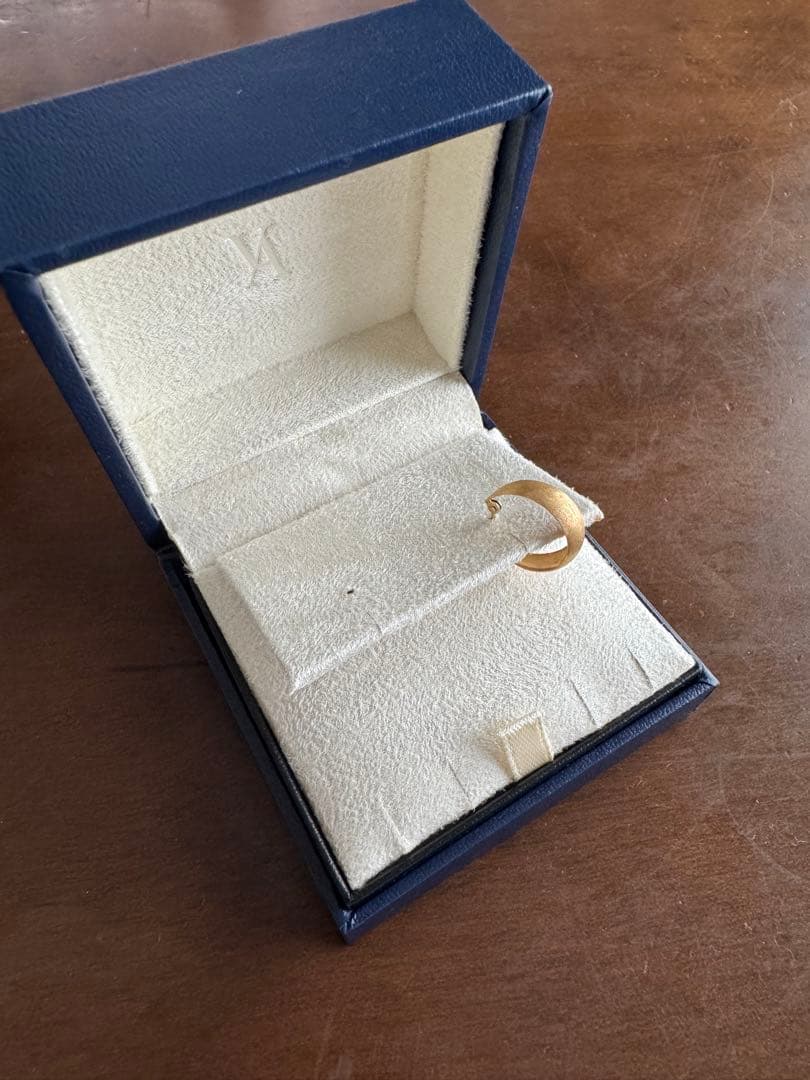 ヴァンドーム青山 フープピアス 片耳 K18