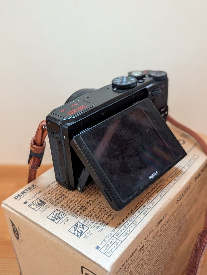 PENTAX MX-1 クラシックブラック デジタルカメラ 稼動 美品 中古