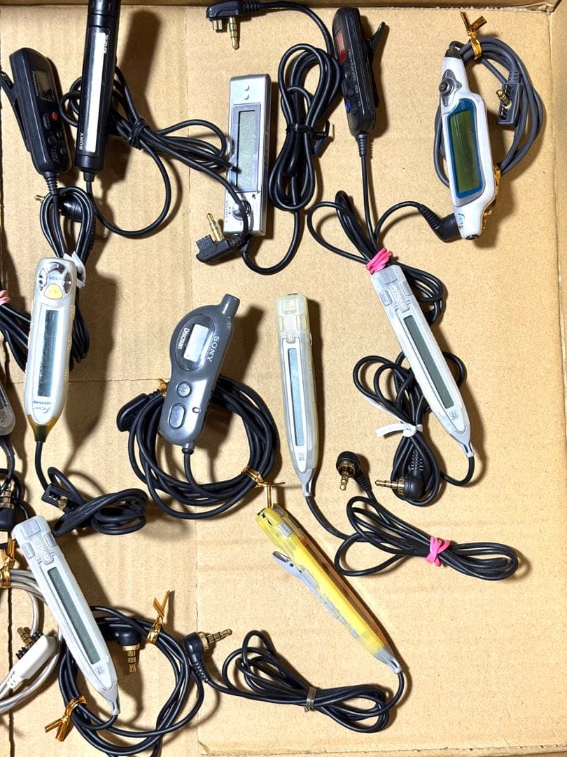 2点セットカセット MD CD等　リモコン　ジャンク品　40本まとめセット
