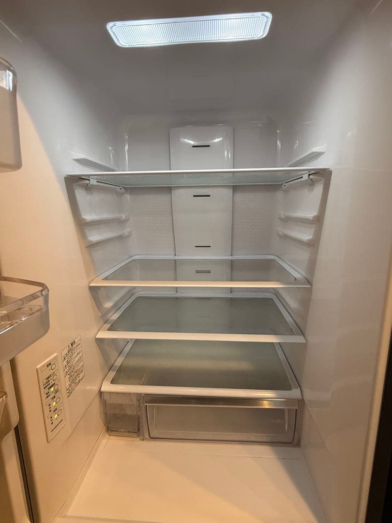 Crude Shin　日立冷蔵庫　R-V38NV（K）　375L ３ドア