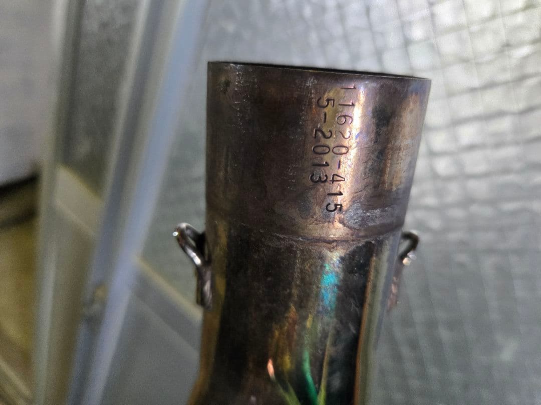 USヨシムラ用カーボンファイバー製マフラー　　Vストローム650　VP56A