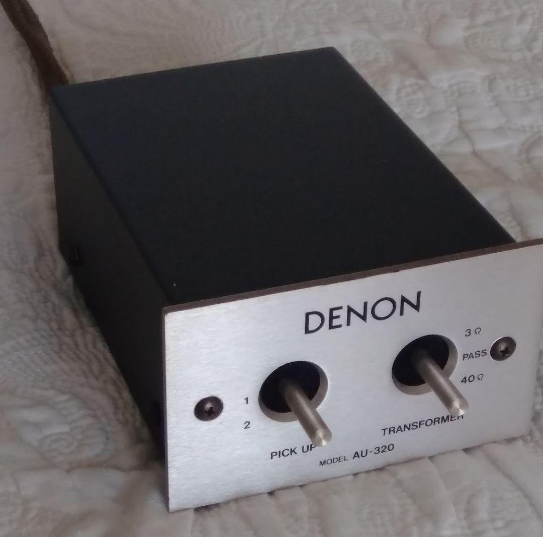 デノン MC(DL-103等)用 昇圧トランス AU-320 動作良好綺麗です