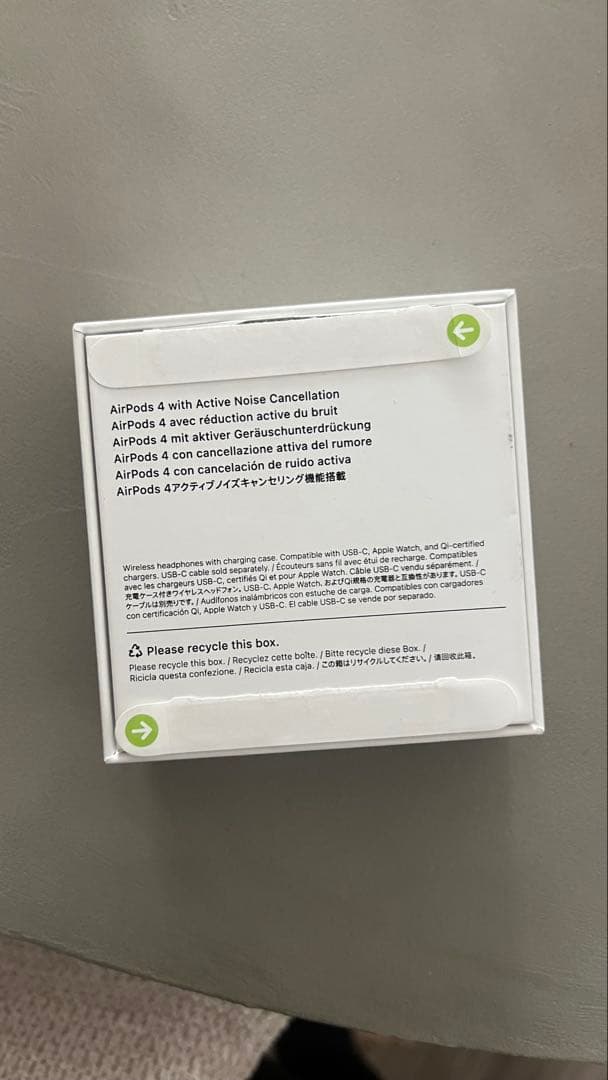 新品　Apple AirPods4 ノイズキャンセリング(ANC)