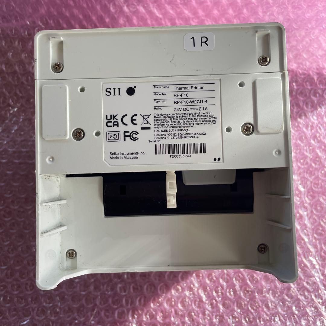 SII RP-F10 レシートプリンターエアレジ Bluetooth タイプ